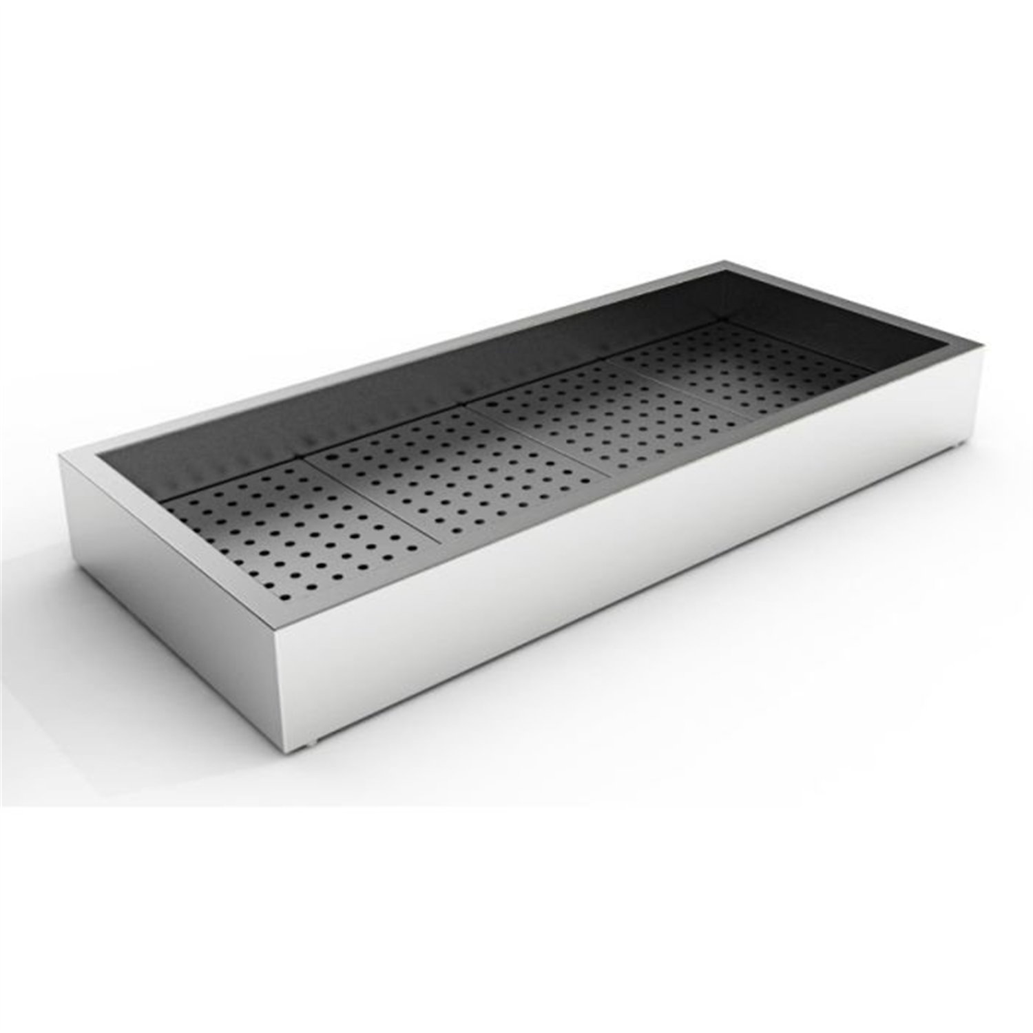 Container pentru gheață zdrobită, 4/1 GN, Combi Steel
