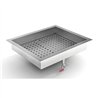 Bucătărie profesională, bin pentru gheață zdrobită, 2/1 GN, Combi Steel