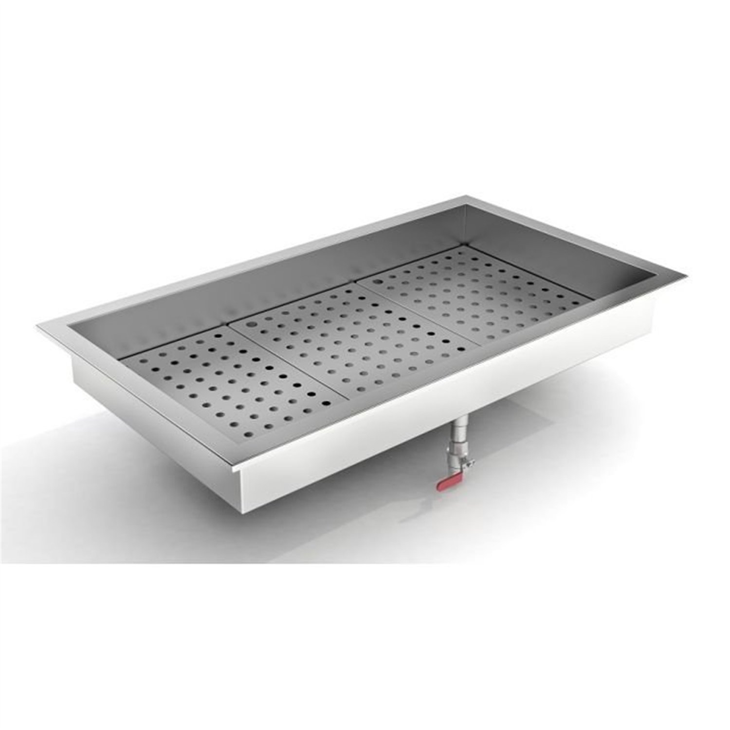 Bucătărie profesională, bin pentru gheață zdrobită, 3/1GN, Combi Steel