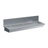 Chiuvetă inox, 3 robinete, 1800mm, cu dop de scurgere și protecție împotriva stropilor, excluzând bateriile, Combi Steel