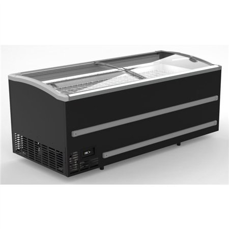 Ladă frigorifică, 2500 litri, dezghețare manuală, SUPERMARKET CHEST FREEZER BLACK 2500, Combi Steel