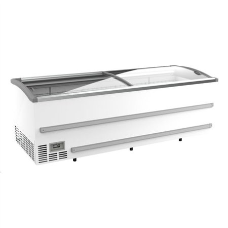 Ladă frigorifică, 2500 litri, dezghețare manuală, SUPERMARKET CHEST FREEZER WHITE 2500, Combi Steel
