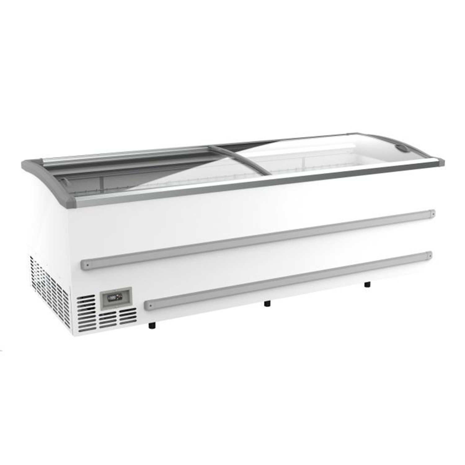 Ladă frigorifică, 2500 litri, dezghețare manuală, SUPERMARKET CHEST FREEZER WHITE 2500, Combi Steel