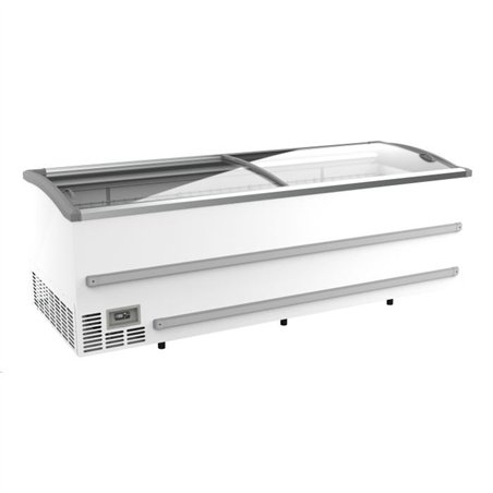 Ladă frigorifică, 2500 litri, dezghețare manuală, SUPERMARKET CHEST FREEZER WHITE 2500, Combi Steel