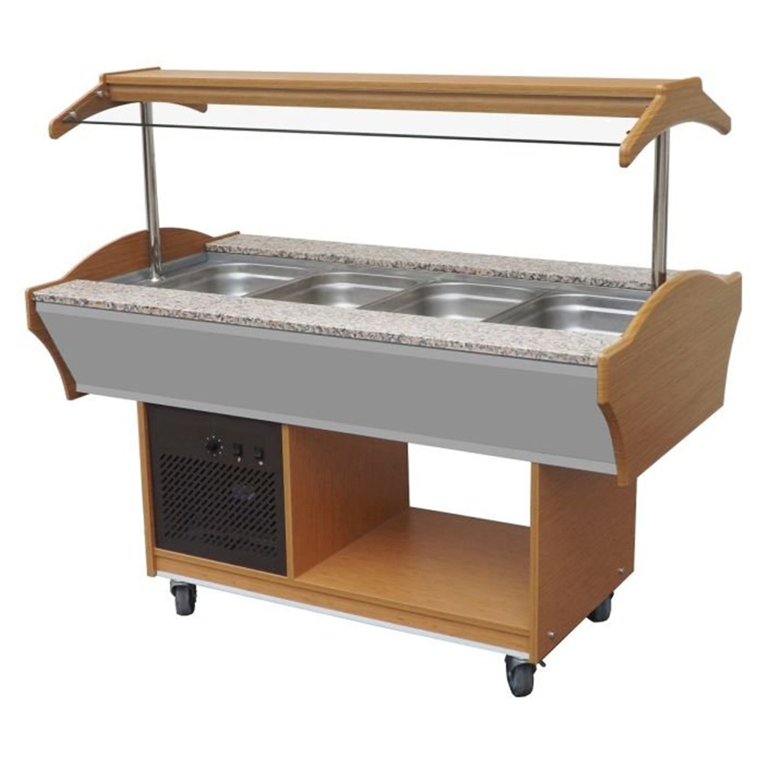 Bufet refrigerat, GN 4/1, Combi Steel