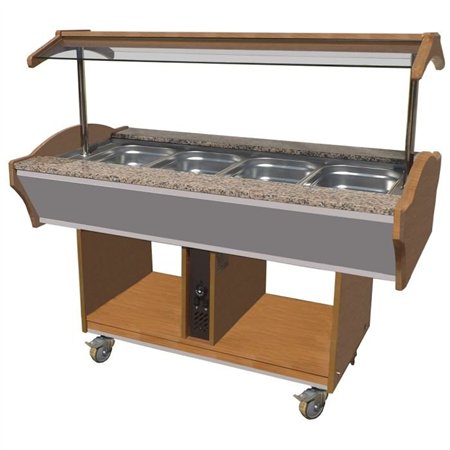 Bufet cald, GN 4/1, Combi Steel