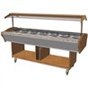 Bufet cald, GN 6/1, Combi Steel