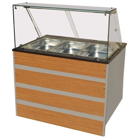 Bufet cald, GN 3/1, Combi Steel