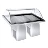 Vitrină frigorifică pentru pește, 1.9 m, Combi Steel