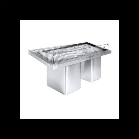 Vitrină auto-servire pește, 1.9 m, Combi Steel