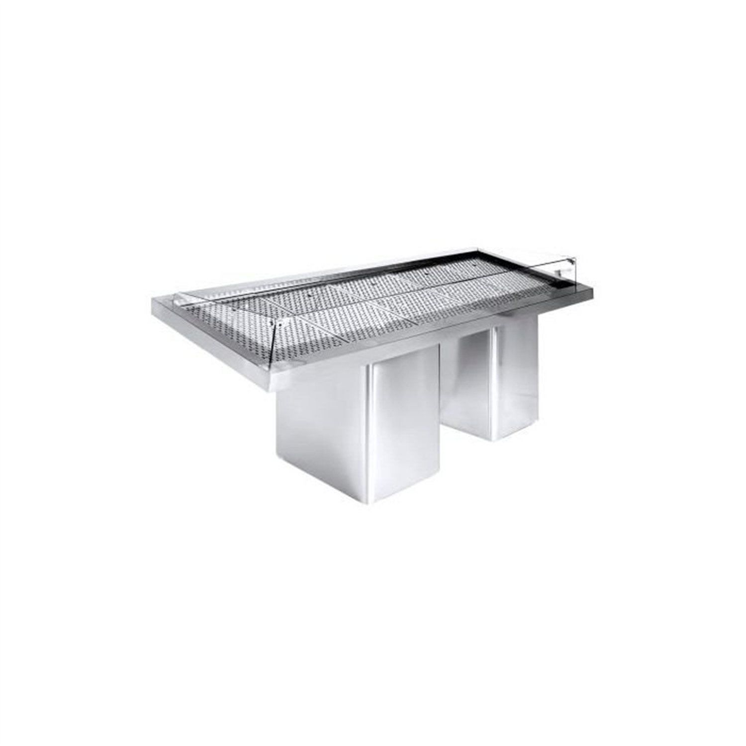 Vitrină auto-servire pentru pește, 2.3 m, Combi Steel