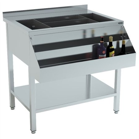 Stație bar cocktail, 900 litri, Combi Steel