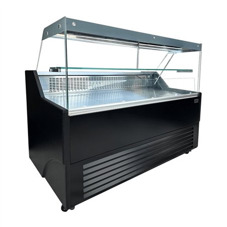 Vitrină frigorifică, 1.5 m, design elegant, COLD DISPLAY WESLEY 1.5, Combi Steel