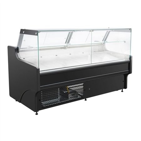 Vitrină frigorifică, design elegant, capacitate optimă, COLD DISPLAY THOMAS 1.3, Combi Steel
