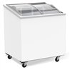Ladă frigorifică cu capac din sticlă, 198 L, Combi Steel