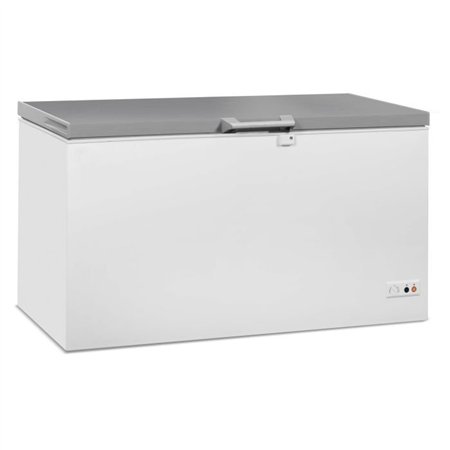 Ladă frigorifică, capac din oțel inoxidabil, 469 L, Combi Steel