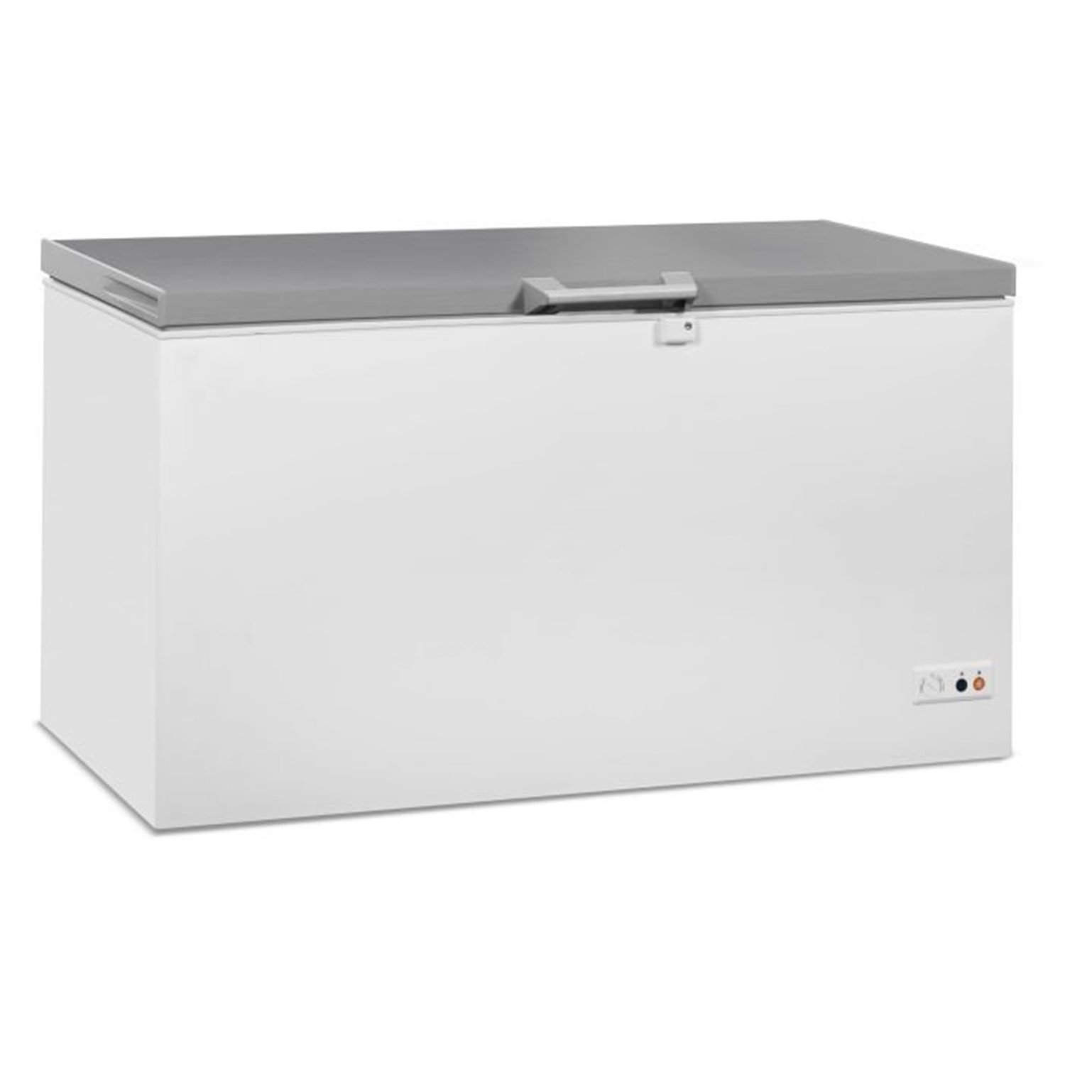 Ladă frigorifică, capac din oțel inoxidabil, 469 L, Combi Steel