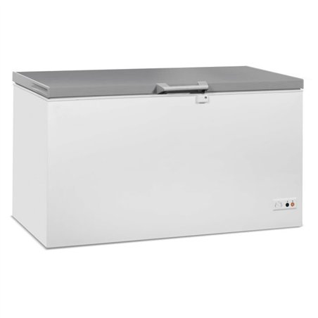 Ladă frigorifică, capac din oțel inoxidabil, 469 L, Combi Steel