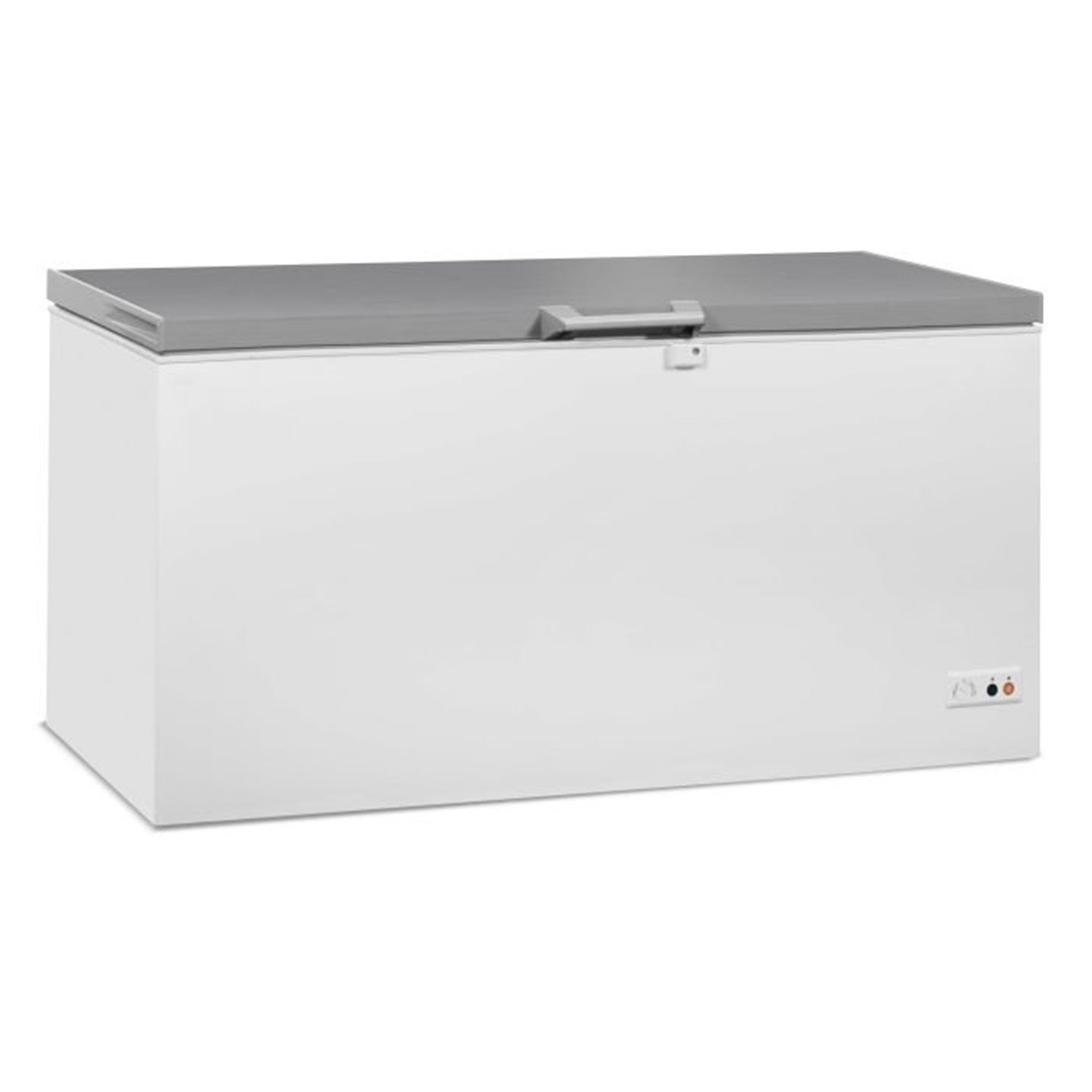 Ladă frigorifică, capac din oțel inoxidabil, 572 L, Combi Steel