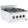Aragaz pe gaz, 4 arzătoare, BASE 600 GAS RANGE 4 BU., Combi Steel