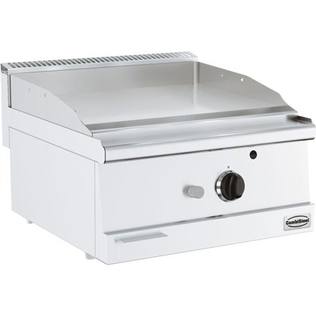 Plită de gătit, cu suprafață de prăjire pe gaz, 600 mm, BASE 600 GAS FRY TOP, Combi Steel