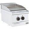 Grătar electric, suprafață striată, 600 mm, BASE 600 EL. FRY TOP GROOVED, Combi Steel