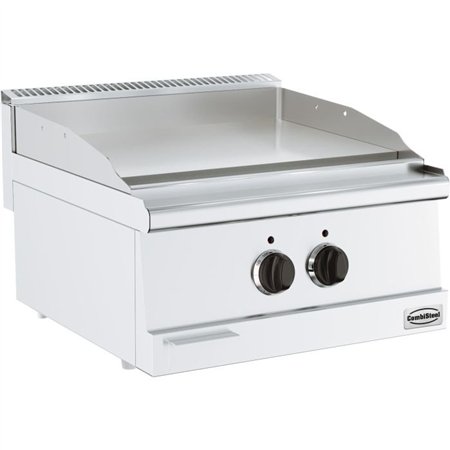 Plită de gătit, Fry Top din oțel inoxidabil, BASE 600 EL. FRY TOP CHROME, Combi Steel