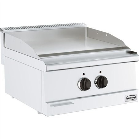 Plită de gătit, Fry Top din oțel inoxidabil, BASE 600 EL. FRY TOP CHROME, Combi Steel