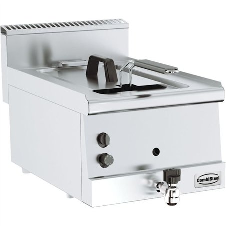 Prăjitor cu gaz, 1x8L, BASE 600 GAS FRYER 1X8L, Combi Steel