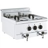 Prăjitor electric, 2 cuve x 10L, BASE 600 ELECTRIC FRYER 2X10L, Combi Steel