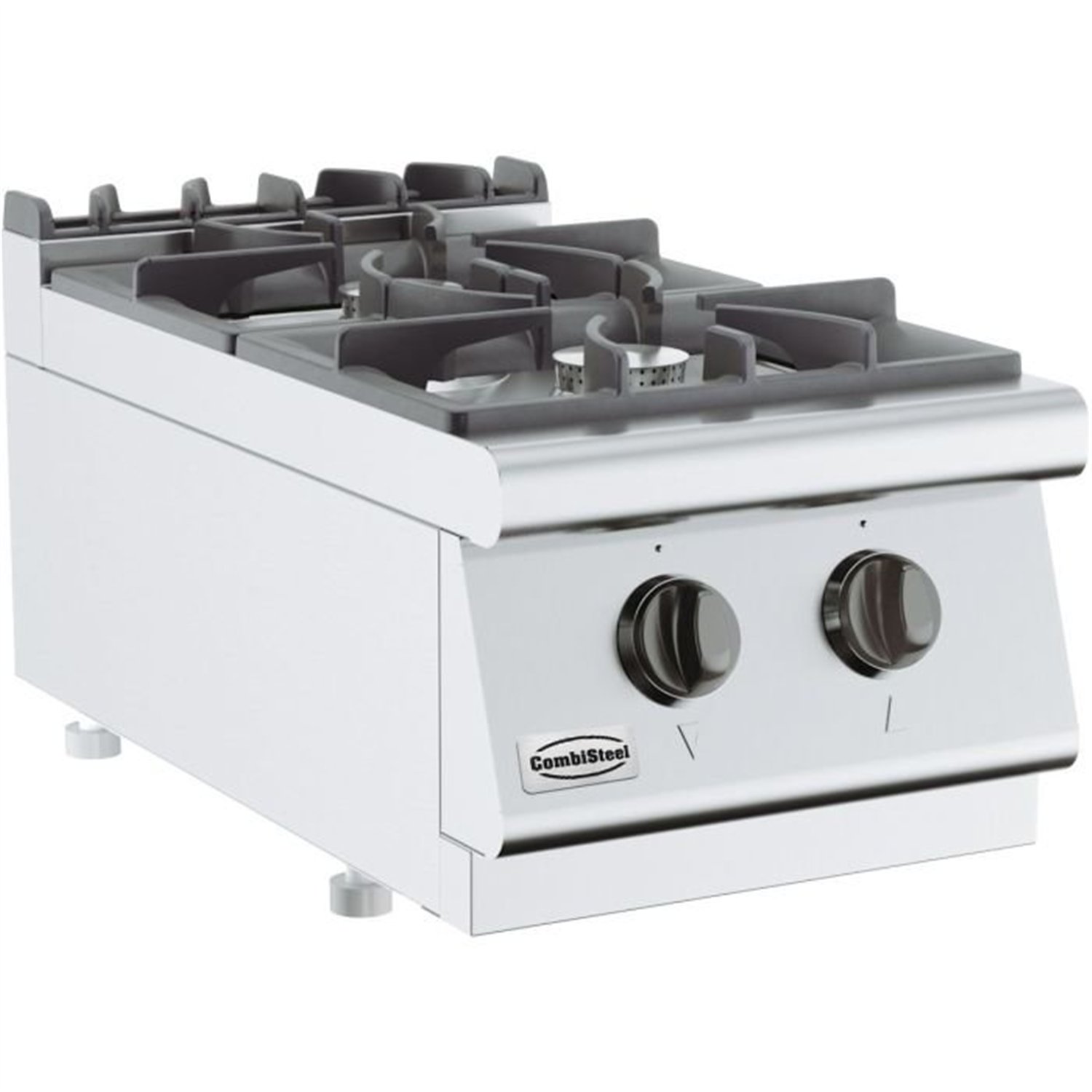 Aragaz pe gaz, 2 arzătoare, BASE 700 GAS RANGE 2 BU., Combi Steel