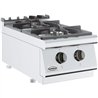 Aragaz pe gaz, 2 arzătoare, BASE 700 GAS RANGE 2 BU., Combi Steel