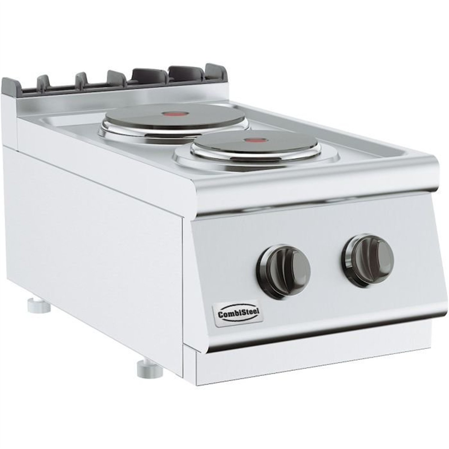 Plită electrică, 2 zone de gătit, BASE 700 ELECTRIC RANGE 2 PL., Combi Steel