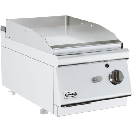 Plită de gătit, cu suprafață de prăjire pe gaz, 700 mm, BASE 700 GAS FRY TOP, Combi Steel