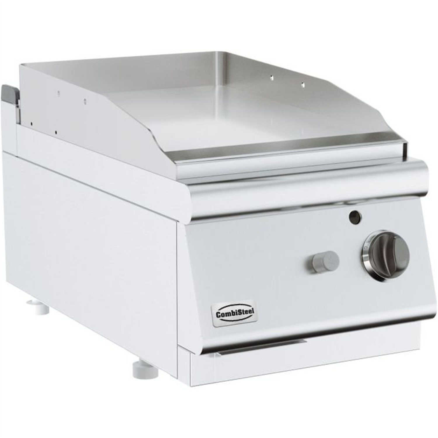 Plită de gătit, cu suprafață cromată, gaz, BASE 700 GAS FRY TOP CHROME, Combi Steel