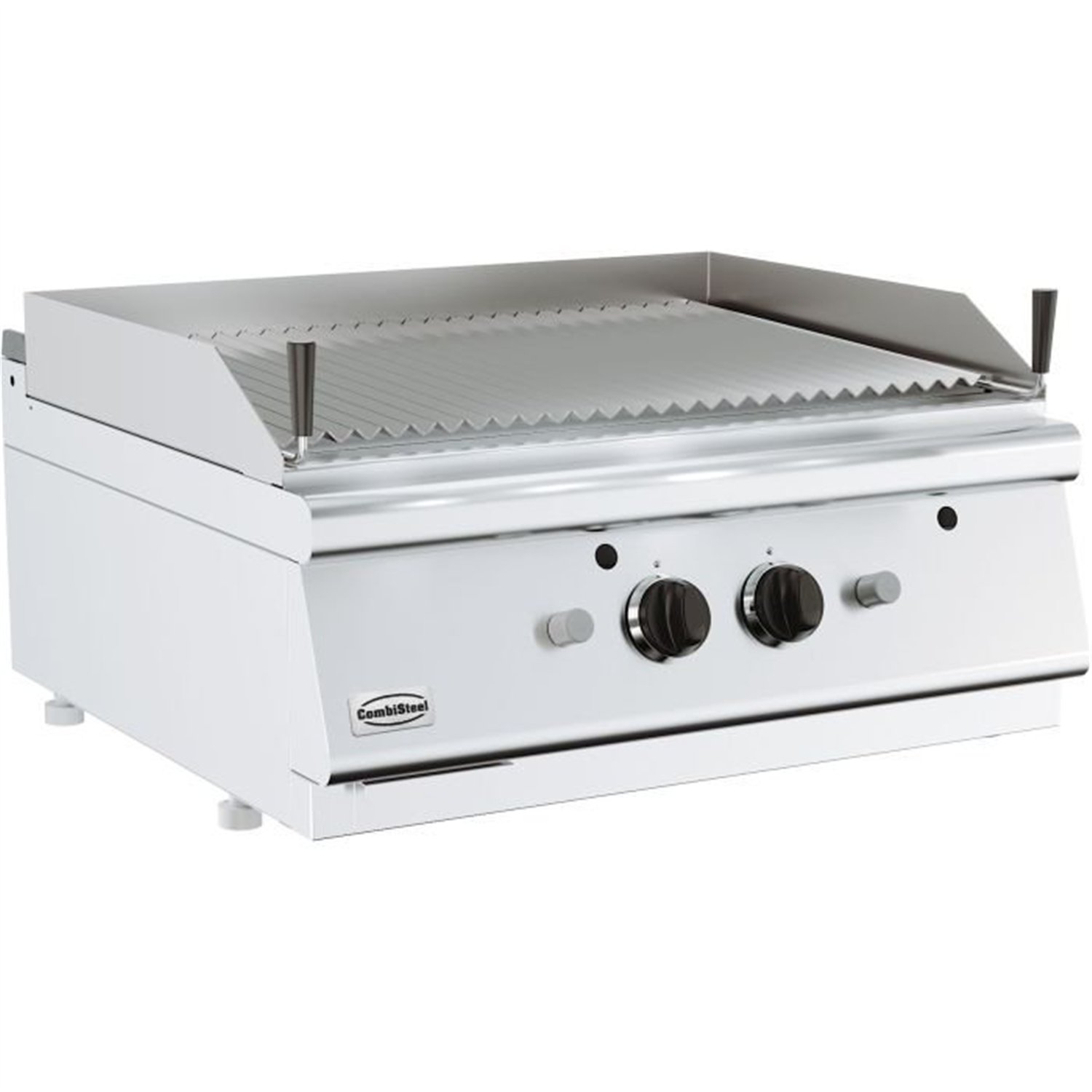 Grătar pe piatră vulcanică, gaz, 700 mm, BASE 700 GAS LAVA STONE GRILL, Combi Steel