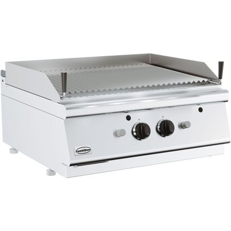 Grătar pe piatră vulcanică, gaz, 700 mm, BASE 700 GAS LAVA STONE GRILL, Combi Steel