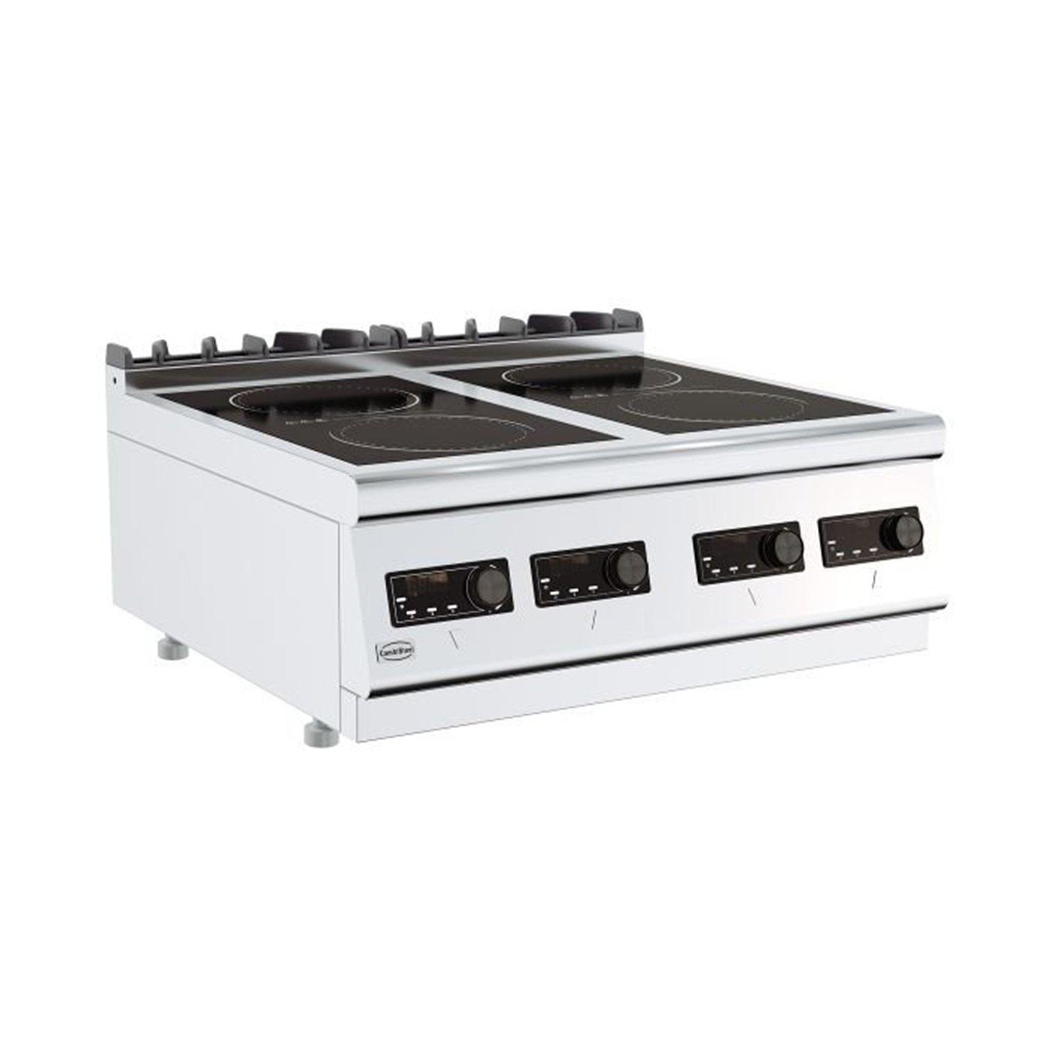 Plită electrică cu inducție, 4 zone de gătire, BASE 700 INDUCTION ELECTRIC RANGE 4 PL., Combi Steel
