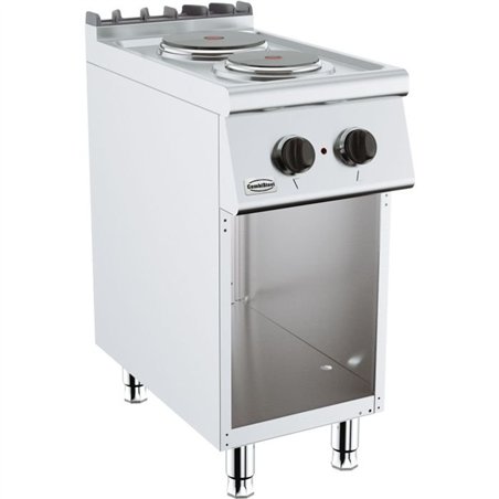 Plită electrică, 2 zone de gătit, BASE 700 ELECTRIC RANGE 2 PL., Combi Steel