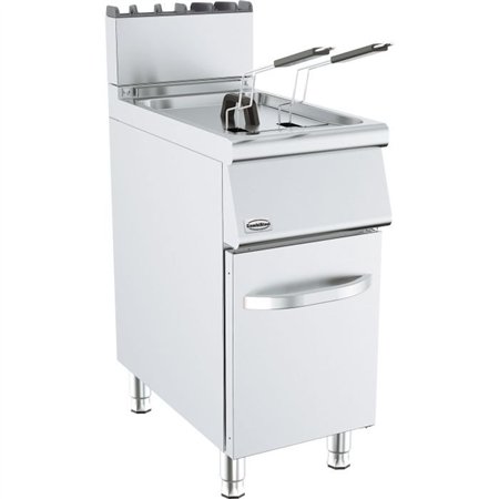 Prăjitor cu ulei, 1 compartiment, capacitate 15L, BASE 700 GAS FRYER 1X15L, Combi Steel