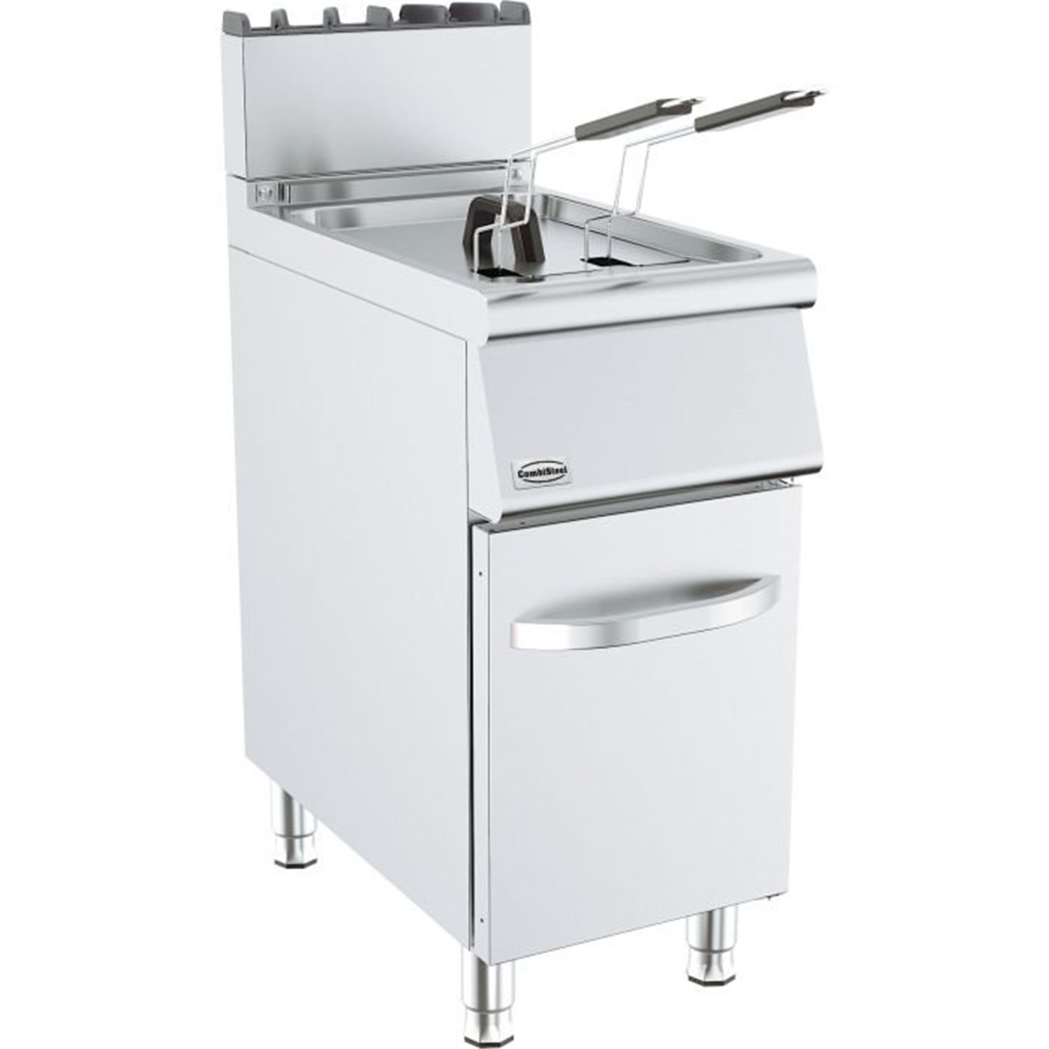 Prăjitor cu ulei, 1 compartiment, capacitate 15L, BASE 700 GAS FRYER 1X15L, Combi Steel