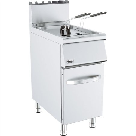 Prăjitor cu ulei, 1 compartiment, capacitate 15L, BASE 700 GAS FRYER 1X15L, Combi Steel