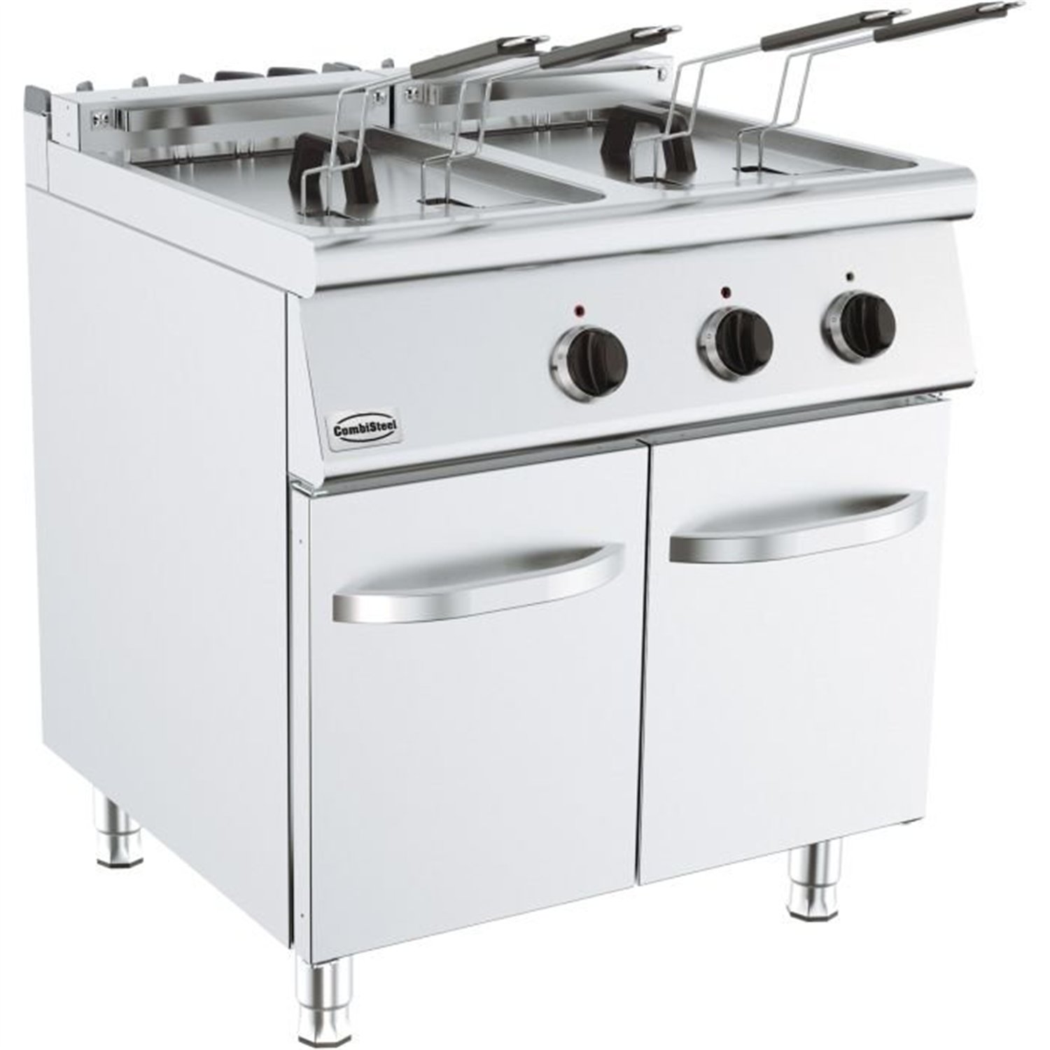 Prăjitor electric, 2 cuve de 18L, BASE 700 ELECTRIC FRYER 2X18L, Combi Steel