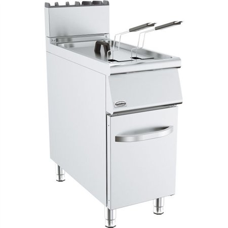Prăjitor cu gaz, 1 cuvă de 19L, BASE 900 GAS FRYER 1X19L, Combi Steel