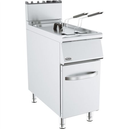 Prăjitor cu gaz, 1 cuvă de 19L, BASE 900 GAS FRYER 1X19L, Combi Steel