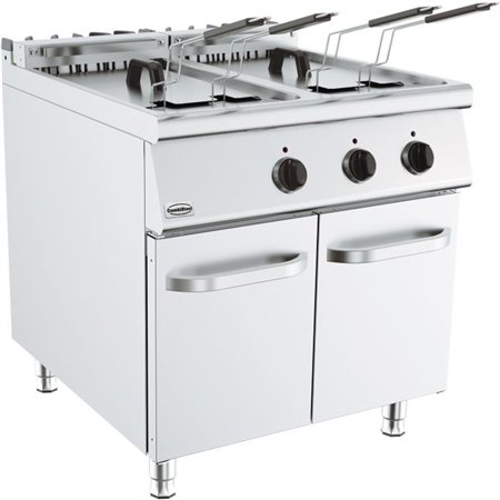 Prăjitor electric, 2 cuve de 22L, BASE 900 ELECTRIC FRYER 2X22L, Combi Steel