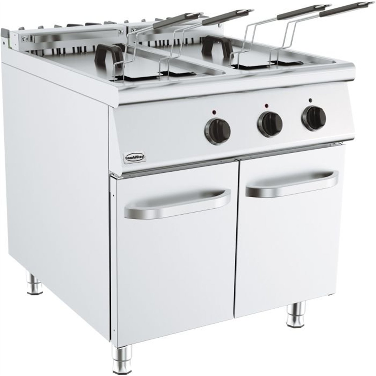 Prăjitor electric, 2 cuve de 22L, BASE 900 ELECTRIC FRYER 2X22L, Combi Steel