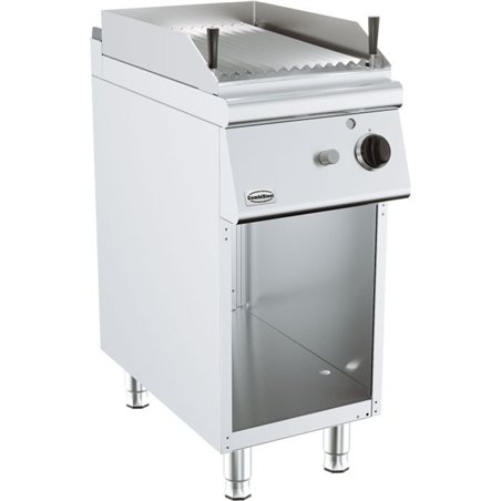 Grătar pe piatră vulcanică, gaz, 900 mm, BASE 900 GAS LAVA STONE GRILL, Combi Steel