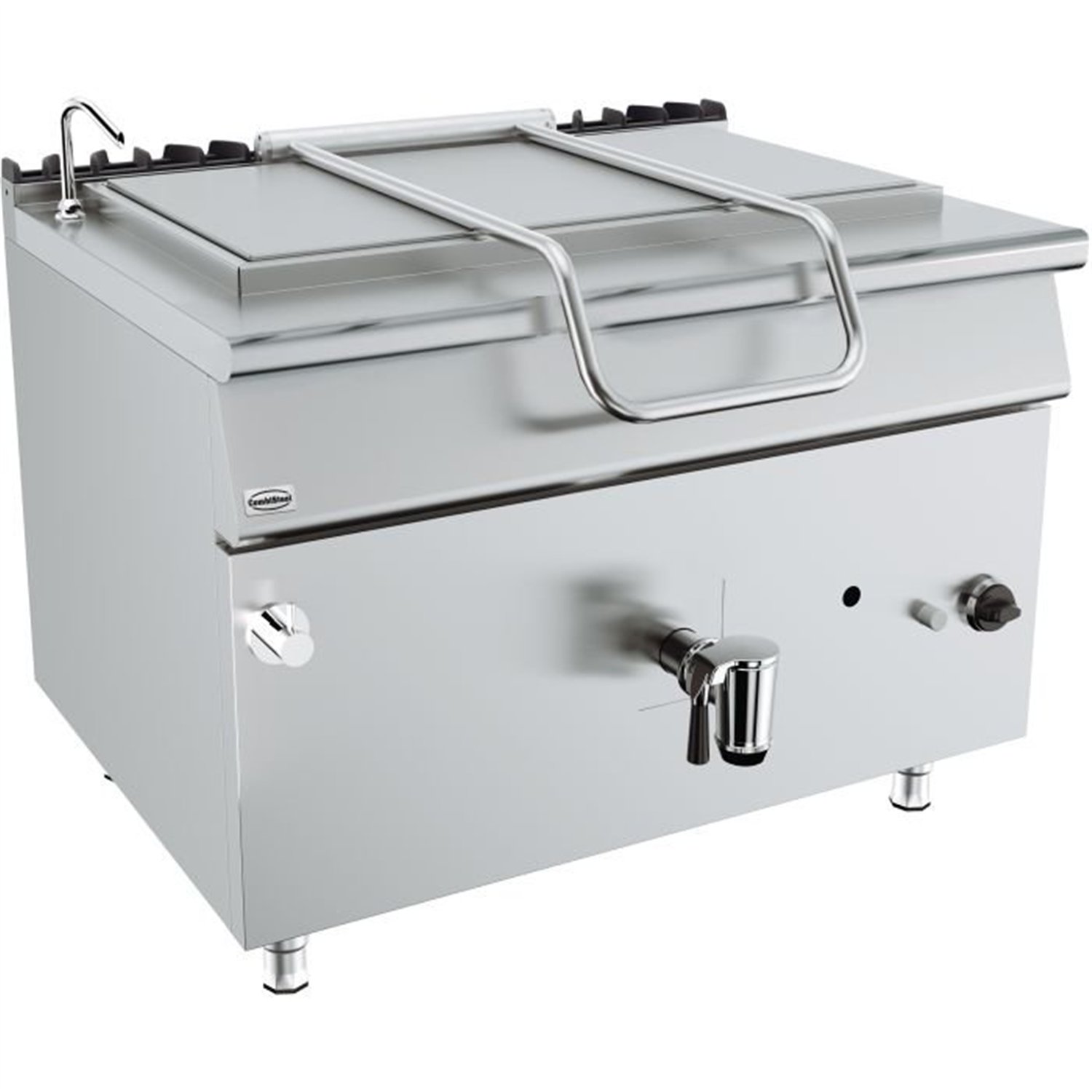 Vas de fiert gaz, 250L, încălzire directă, BASE 900 GAS BOILING PAN 250L - DIRECT HEATING, Combi Steel