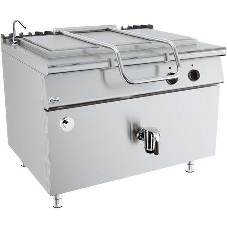 Vas de fiert, 250L, încălzire indirectă, BASE 900 EL. BOILING PAN 250L - INDIRECT HEATING, Combi Steel